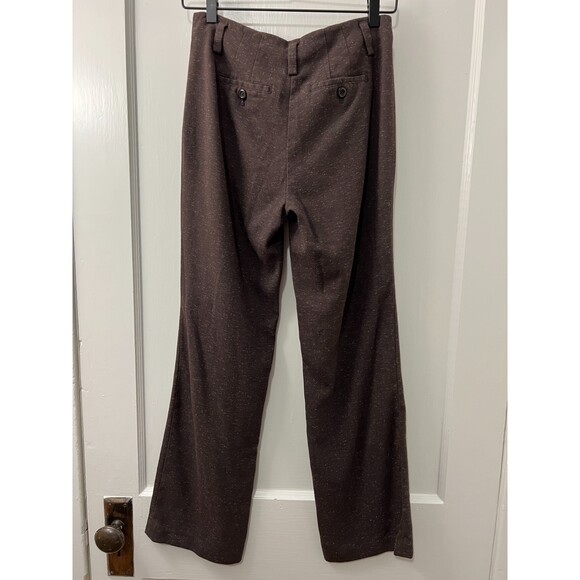 J Jill Women's Stretch Brown Trousers Dress Pants Polyester Rayon Size 2 Petite - Picture 2 of 10